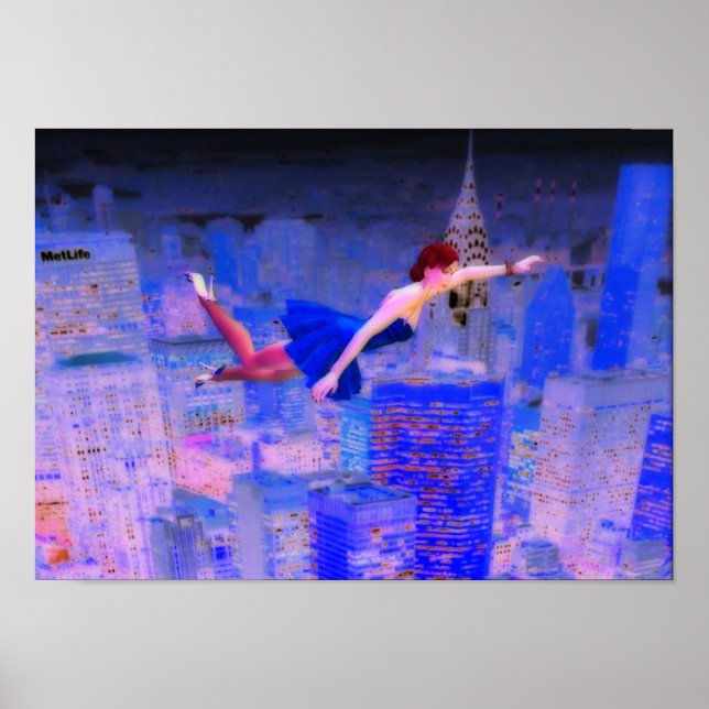 Flug durch die Geistwelt Poster (Vorne)