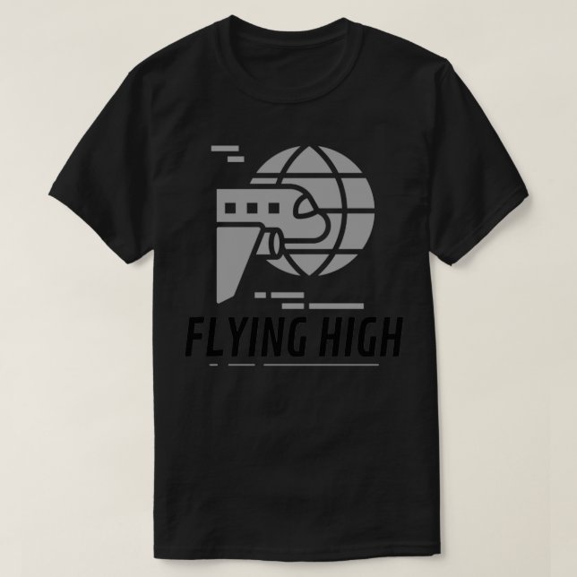 Flug hoch 2 T-Shirt (Design vorne)