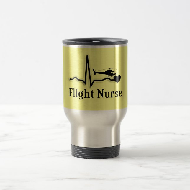 Flug-Krankenschwester-Geschenke Reisebecher (Mittel)