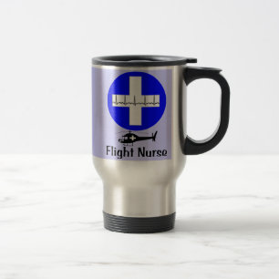 Flug-Krankenschwester-Reise-Tasse Reisebecher