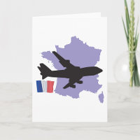 Flug nach Frankreich