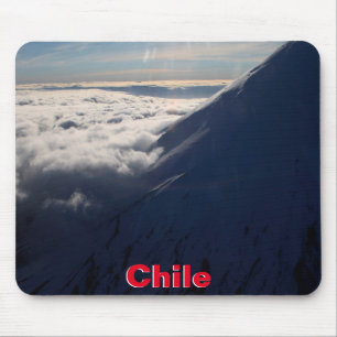 Flug über den Osorno-Vulkan, Chile Mousepad