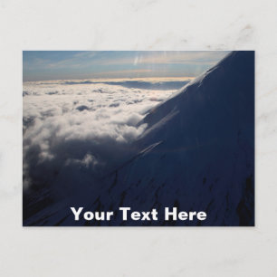Flug über den Vulkan Osorno, Chile Postkarte