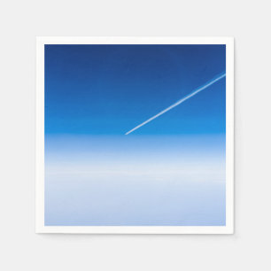 Flug über den Wolken Serviette