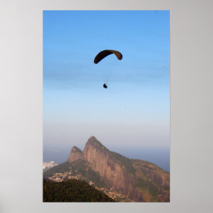 Flug über Rio Poster