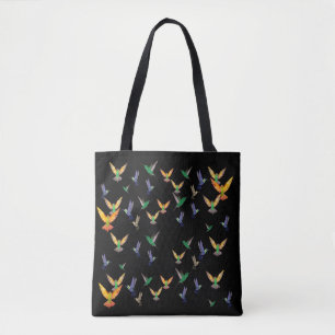 Flug von Hummingvögeln Tasche
