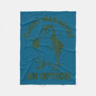Flug war nie eine Option Fleecedecke