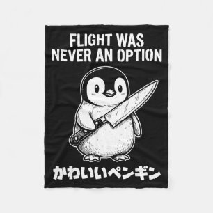 Flug war nie eine Option Fleecedecke