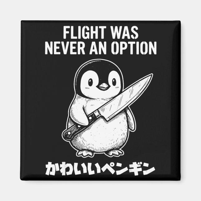 Flug war nie eine Option  Magnet (Vorne)