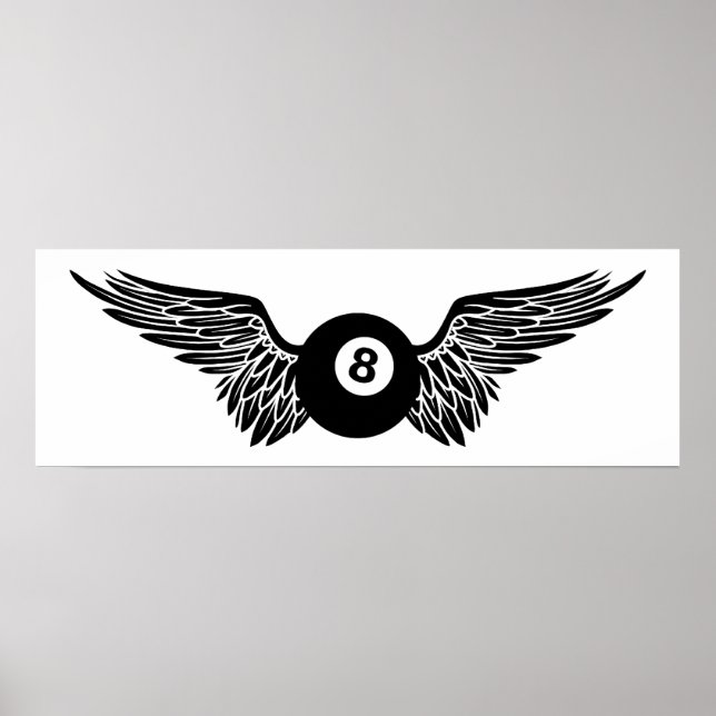 Flugachtball Poster (Vorne)