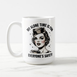 Flugbegleiter Alleinzeit-Tasse Kaffeetasse