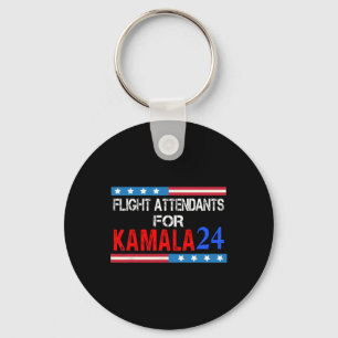 Flugbegleiter für Kamala Harris 2024 Schlüsselanhänger