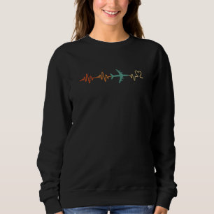 Flugbegleiter Vintag Sweatshirt