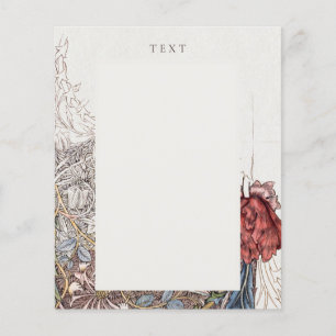 FLUGBLATT : WILLIAM MORRIS : HONEYSUCKLE + TULPE FLYER