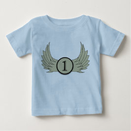 Flüge (Alter 1) - Baby Fine Jersey T - Shirt