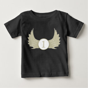 Flüge (Alter 1) - Baby Fine Jersey T - Shirt 