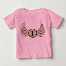 Flüge (Alter 1) - Baby Fine Jersey T - Shirt 