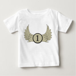 Flüge (Alter 1) - Baby Fine Jersey T - Shirt 