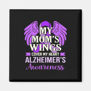 Flüge decken mein Herz Alzheimerheimer's Awareness Magnet