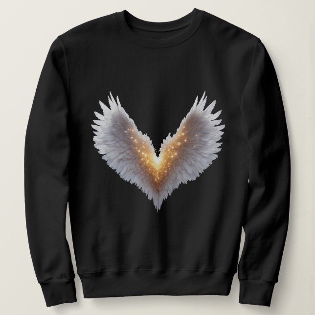 "Flüge der Freiheitsentziehung zum T - Shirt" Sweatshirt (Design vorne)