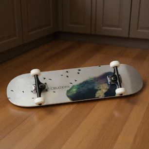 Flüge Durch Stürme Skateboard