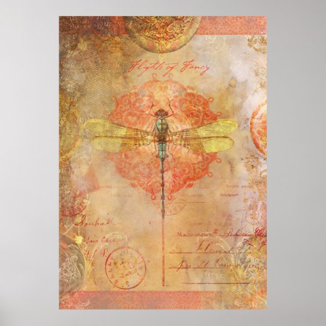 Flüge mit Extravagantem Poster (Vorne)