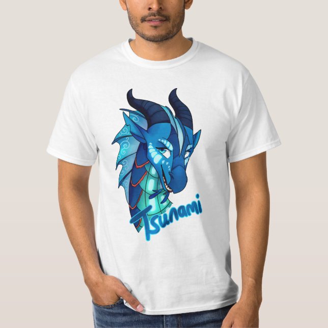 Flüge nach dem Tsunami T-Shirt (Vorderseite)