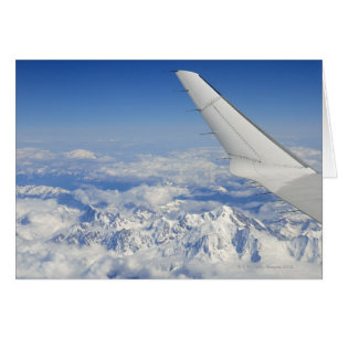 Flüge von Flugzeugen über die französischen Alpen,