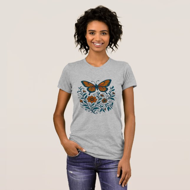 Flügel der Gartengarmonie T-Shirt (Vorne ganz)