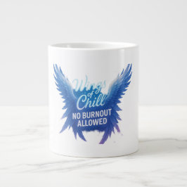Flügel der Kill-Tasse - kein Ausgebrannter Kaffee- Jumbo-Tasse