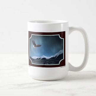"Flügel der Nacht" Eagle Kaffeetasse