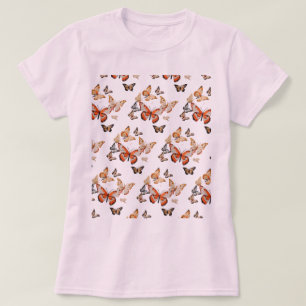 Flügel der Schönheit: T - Shirt der Schmetterlings