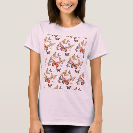 Flügel der Schönheit: T - Shirt der Schmetterlings