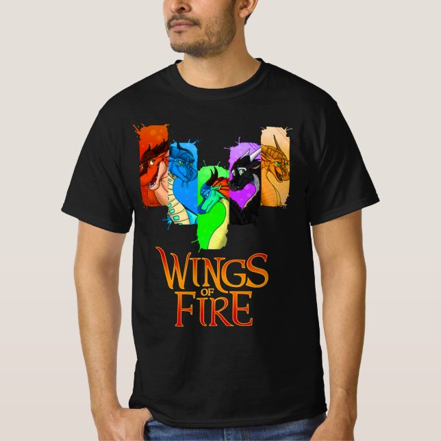 Flügel des Feuerrücklaufs T-Shirt (Vorderseite)