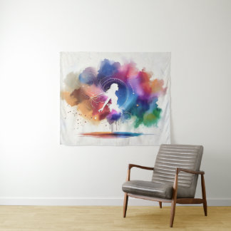 Flügel eines Regenbogens-Souls Wandteppich