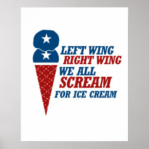 Flügel-Eis - - Poster