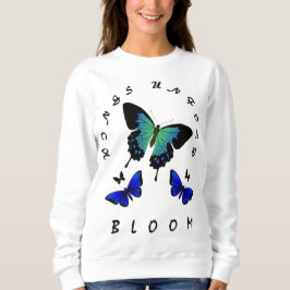 Flügel entfaltet sich: Schmetterling-Inspiriertes  Sweatshirt