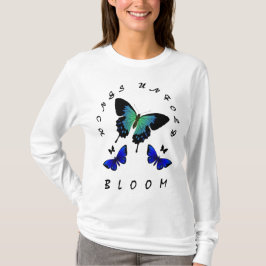 Flügel entfaltet sich: Schmetterling-Inspiriertes  T-Shirt