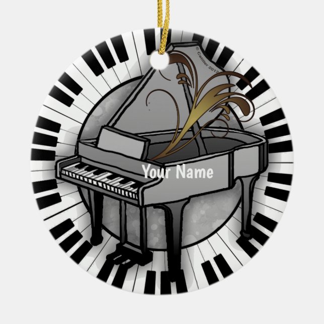 Flügel  keramik ornament (Vorne)