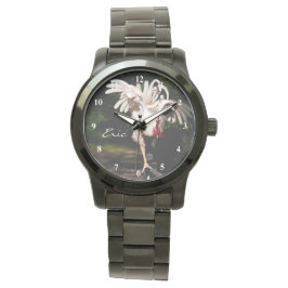 Flügel mit Rasterflügeln Armbanduhr