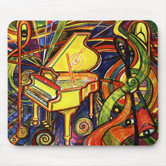 Flügel Mousepad (Vorne)