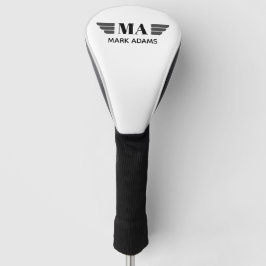 Flügel Personalisiert Monogramm Golf Headcover