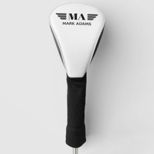 Flügel Personalisiert Monogramm Golf Headcover