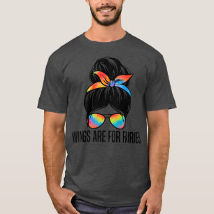 Flügel sind für Fairies Hubschrauber Funny Sprichw T-Shirt
