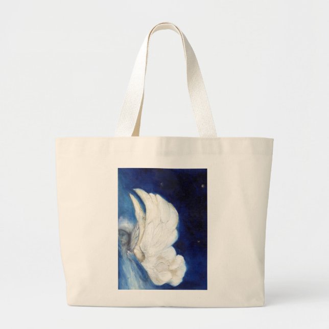 Flügel über London 2013 Jumbo Stoffbeutel (Vorne)