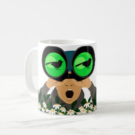 Flügel und Kaffee: Ein Traum für einen Birdwatcher Kaffeetasse