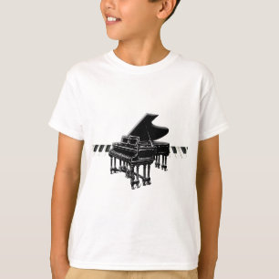 Flügel und Tastatur T-Shirt
