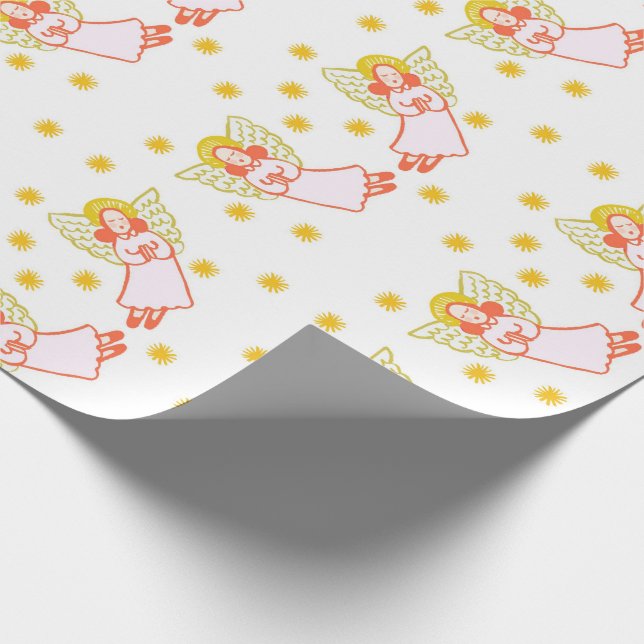 Flügel von Engeln Geschenkpapier (Ecke)