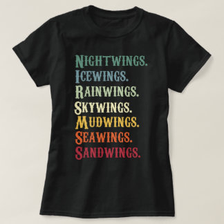 Flügel von Feuerzeichen Dragons Lover Bookish T-Shirt