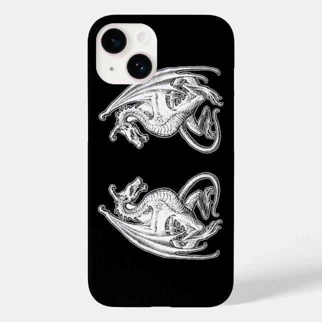 Flügeldrachen Case-Mate iPhone Hülle (Rückseite)